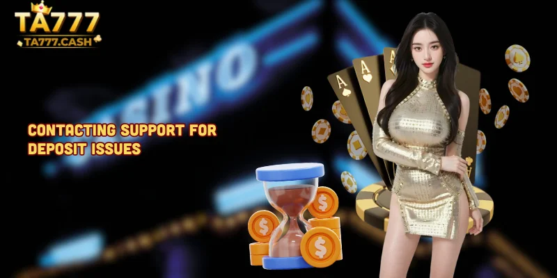 Contacting Support for Deposit Issues